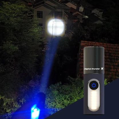 LED Rechargeable Tactical Laser Flashlight 80000 High Lumens - CozyBuys