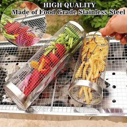 Rolling Grilling Basket🔥49% OFF🔥 - CozyBuys
