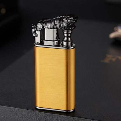 Fire Breathing Dragon Lighter - gold / tiger - CozyBuys
