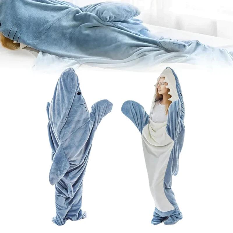 💥New Arrival Plus Size Shark Wearable💥 - Blue / One Size Fits All (Maximum suitable for 5 ft 5 in / 165cm ) - CozyBuys