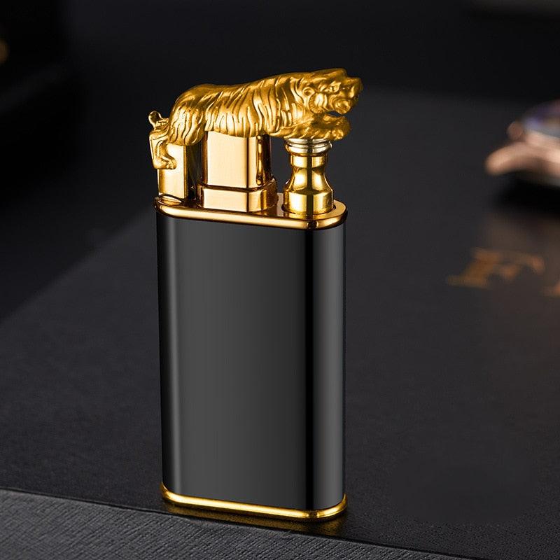 Fire Breathing Dragon Lighter - black / tiger - CozyBuys