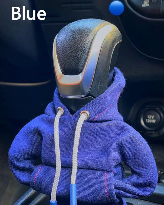 Hoodie Car Gear Shift Cover - Blue - CozyBuys