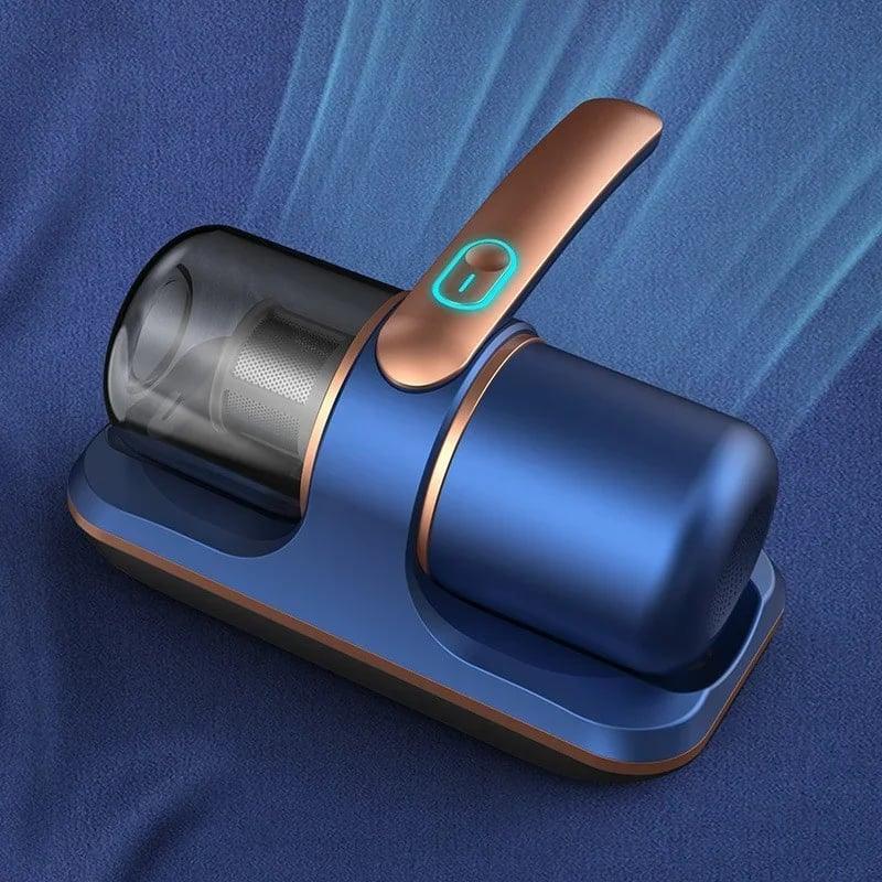 Household mite removal vacuum cleaner - FREE SHIPPING WORLDWIDE - Blue golden - CozyBuys
