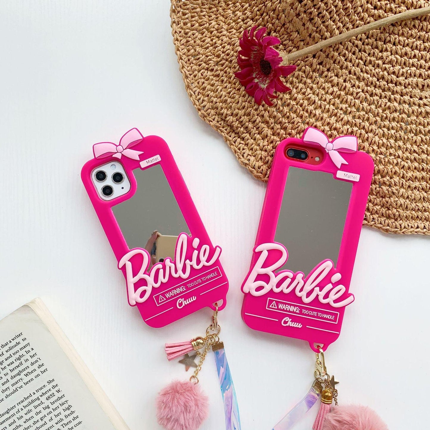 Barbie phone case - Mirror phone case+pendant / iphone11 - CozyBuys