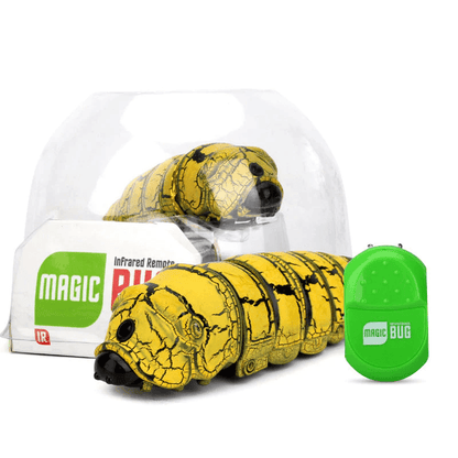 Remote Control Caterpillar Toy-yellow