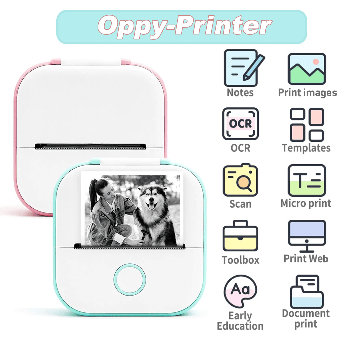 Mini Portable Printer - CozyBuys
