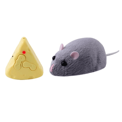 Infrared Remote Control Electric Mouse Cat Toy - Black - CozyBuys