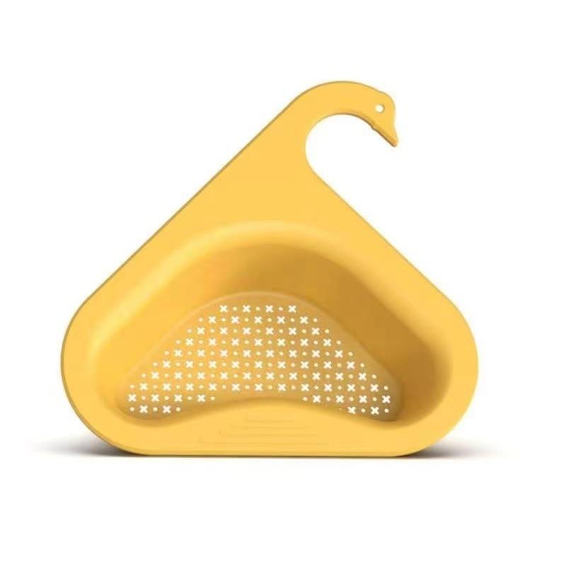 Kitchen Swan Drain Basket - Yellow - CozyBuys