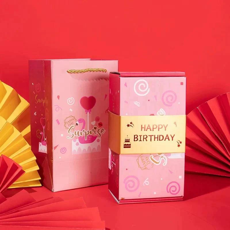 Joyburst Surprise Box - Birthday - Pink - CozyBuys