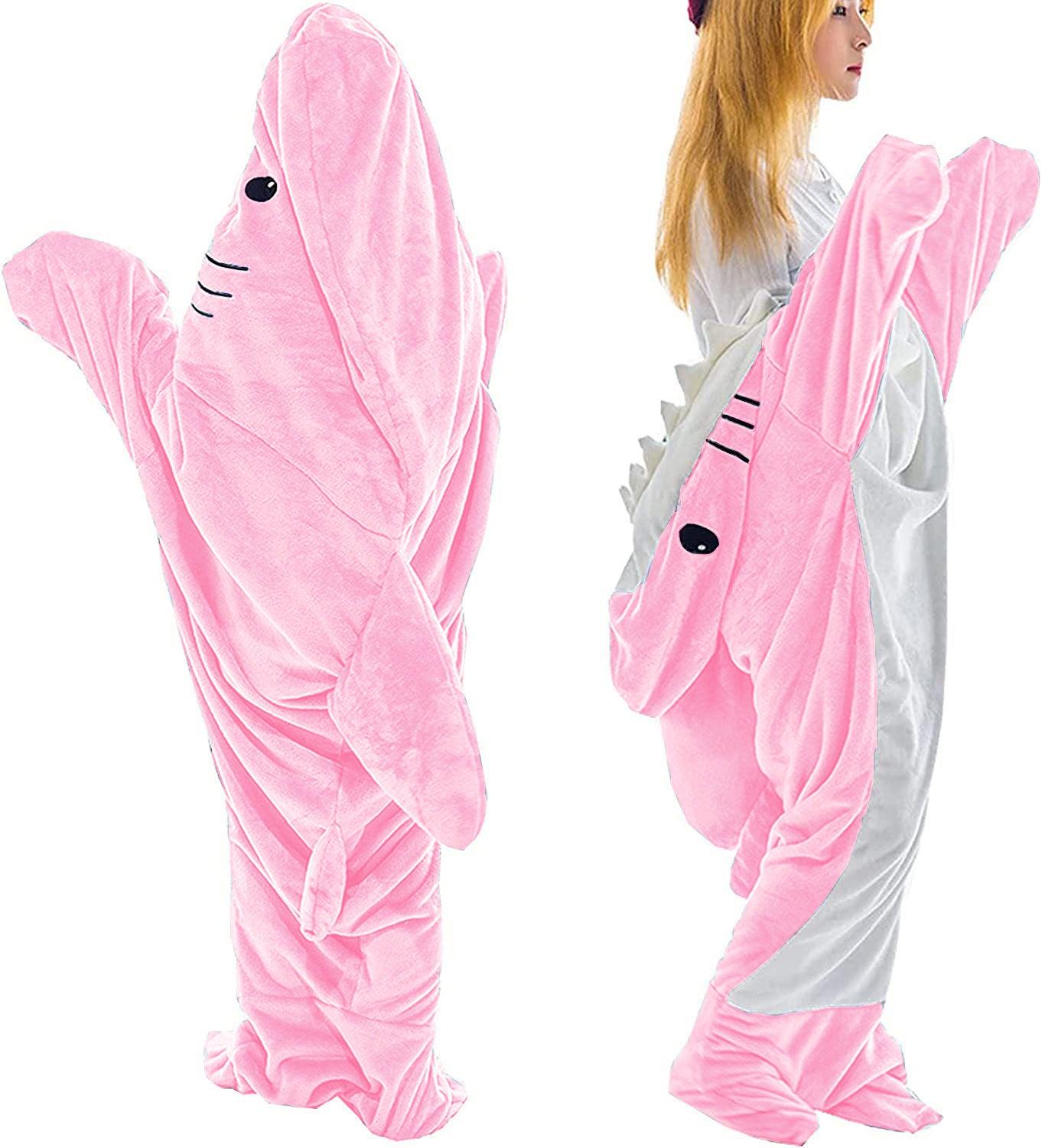 💥New Arrival Plus Size Shark Wearable💥 - Pink / One Size Fits All (Maximum suitable for 5 ft 5 in / 165cm ) - CozyBuys