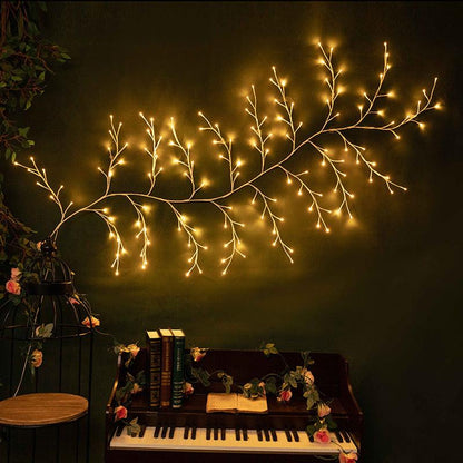 Enchanted Willow Vine - Christmas Decorations - White / UK / YES - CozyBuys