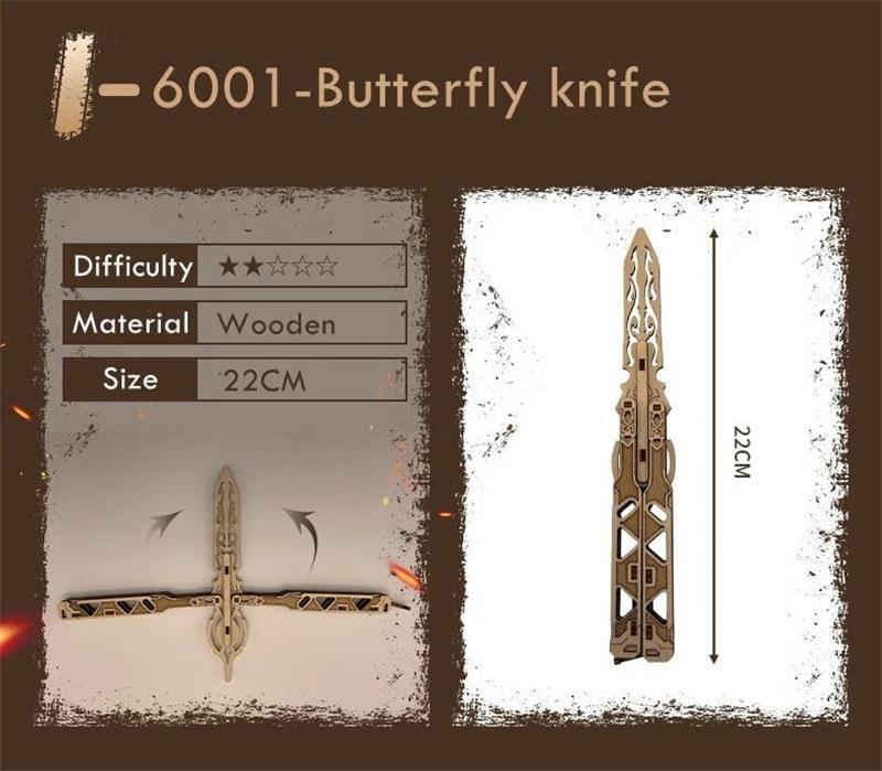 DIY-Artisanal Wood-Constructed Combat Blade Kit - Hot Sale - CozyBuys