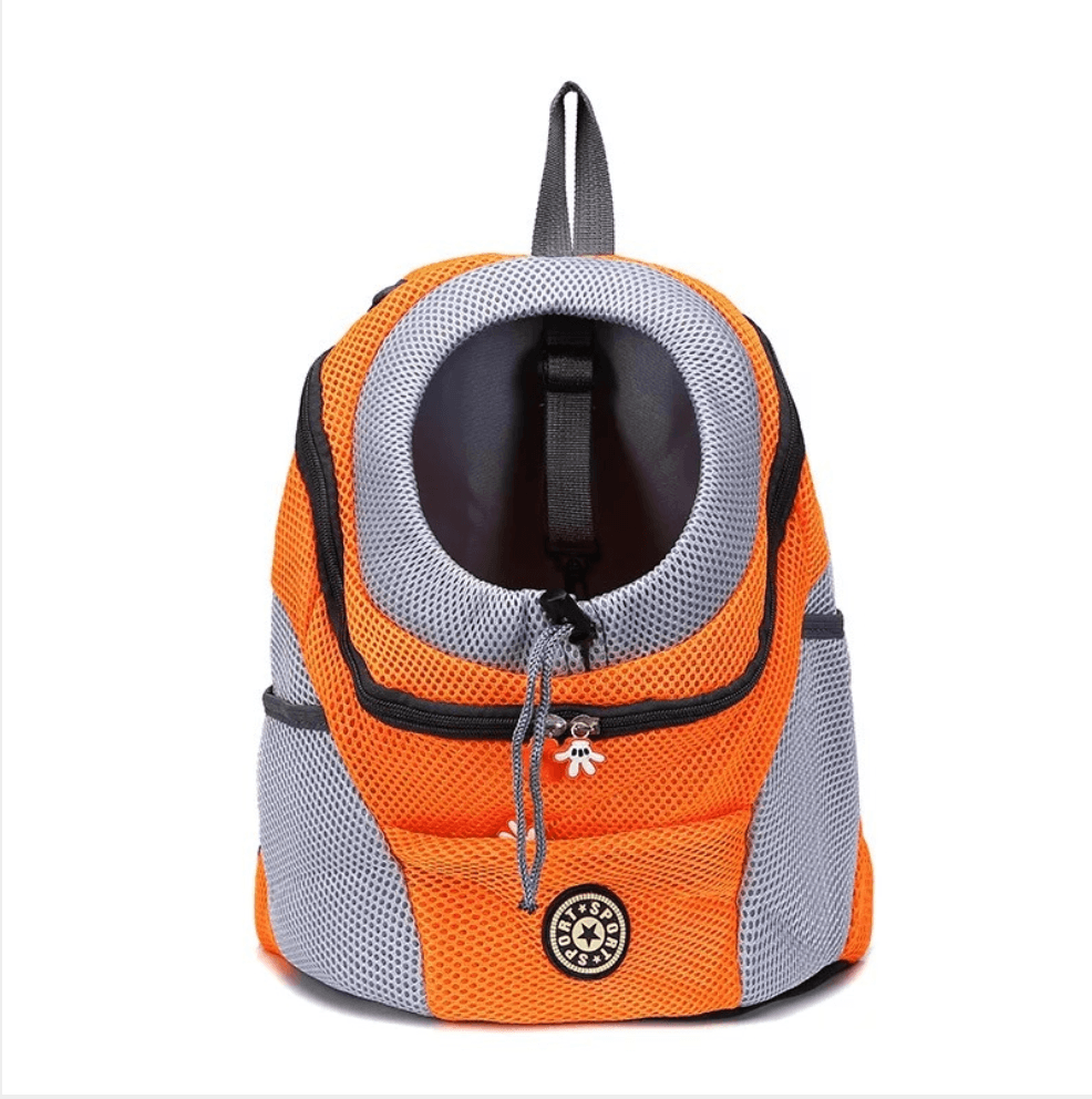 Breathable Head Out Travelling Pet Carrier Backpack - Orange / S - Bag - CozyBuys