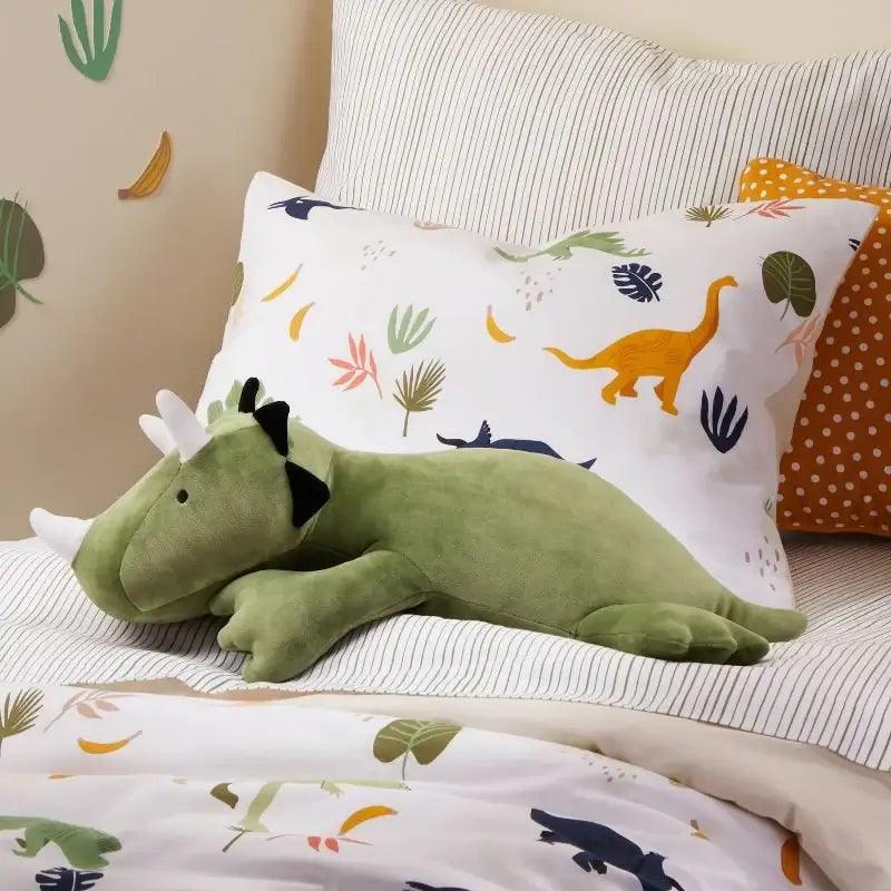 The Weighted Plush™ - Green Dino / Standard (16 inch) - CozyBuys