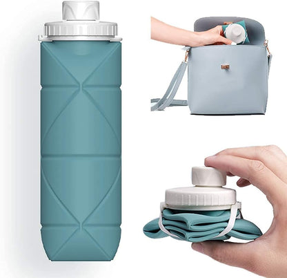 AdventureFlex-Foldable Silicon Water Bottle