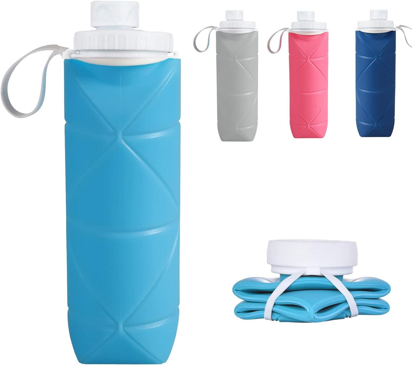 AdventureFlex-Foldable Silicon Water Bottle