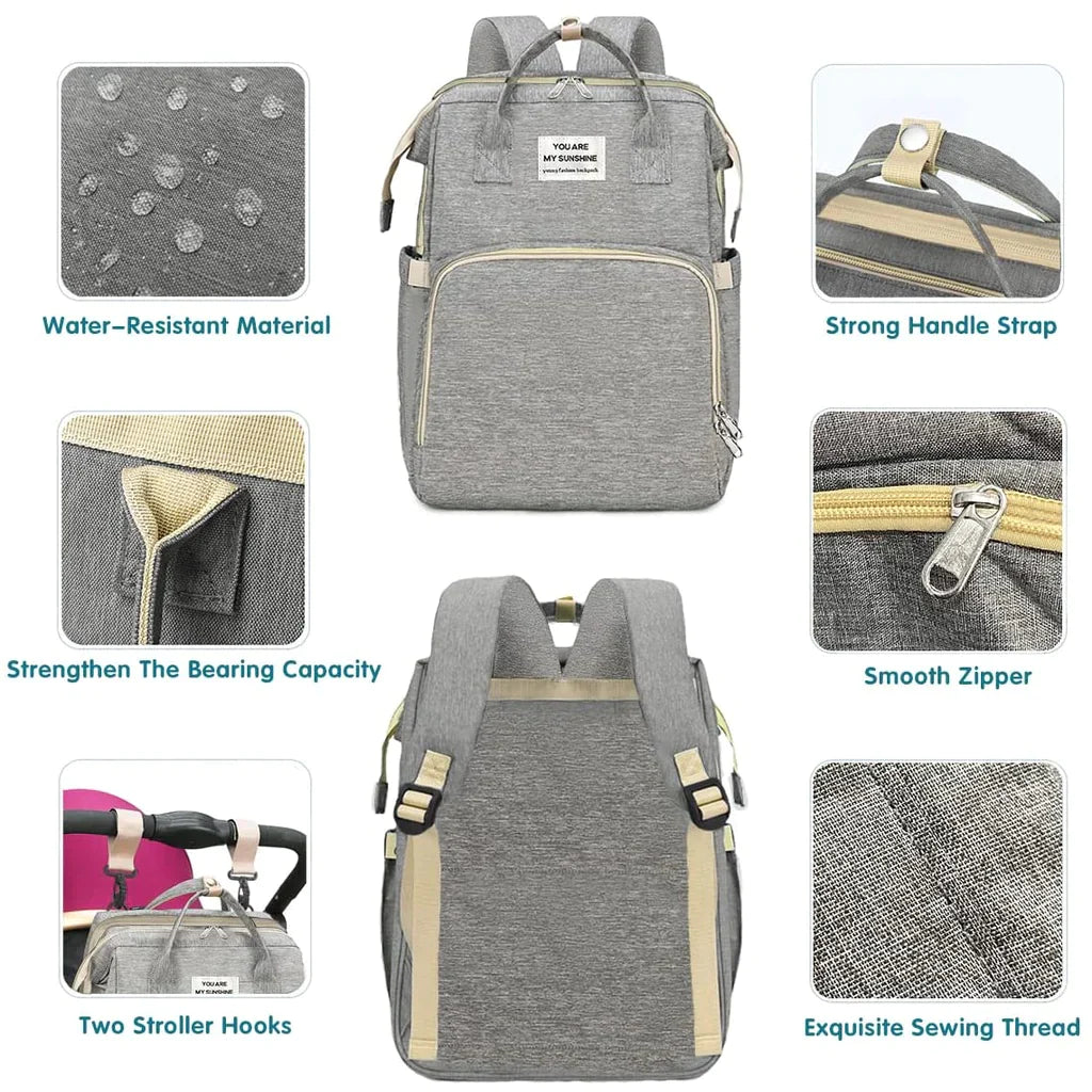 Roubust Baby Diaper Bag with Changing Station