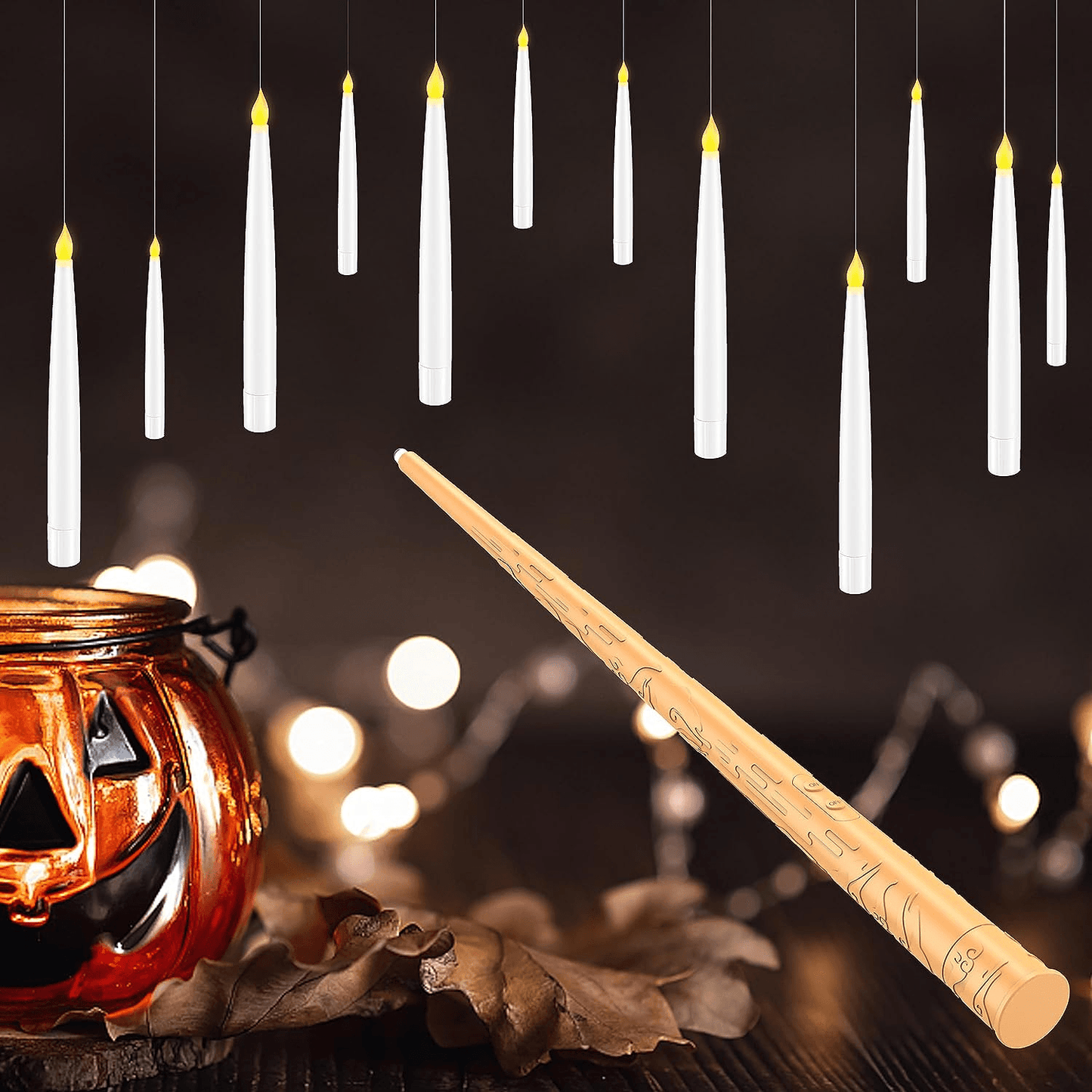 Floating Halloween Candles