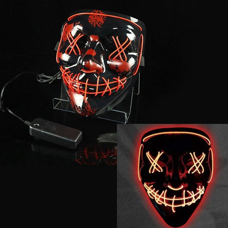 Light Up Scary Halloween Masks - Mask - CozyBuys
