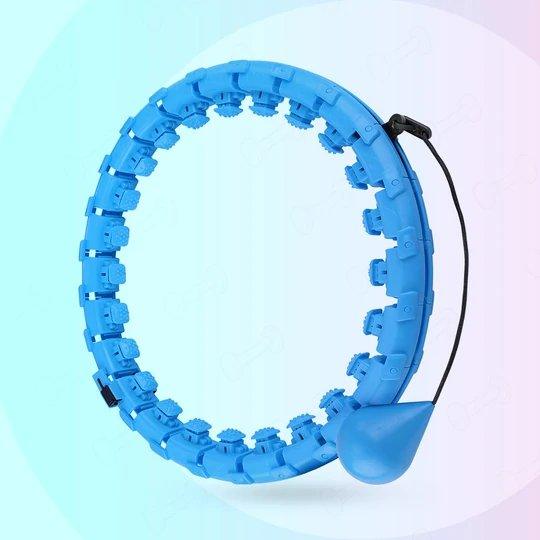 The linked Hula Hoop - Blue / Regular 24 Links ( Up to 42 inches ) - CozyBuys