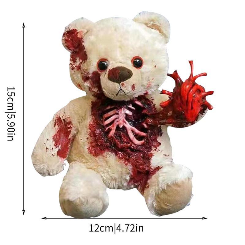 Halloween Bloody Bear Bloody Teddy Bear - CozyBuys