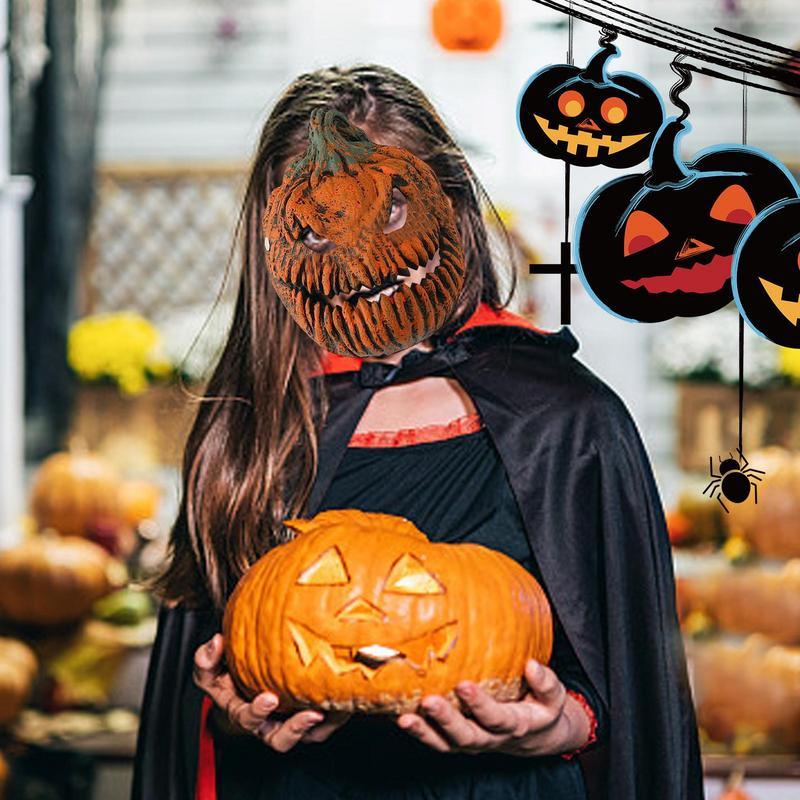 Horror Pumpkin Head Creepy Halloween - CozyBuys