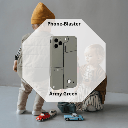 Phone-Blaster: The Ultimate Foam Shooter - Army Green - CozyBuys