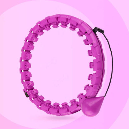 The linked Hula Hoop - Purple / Regular 24 Links ( Up to 42 inches ) - CozyBuys