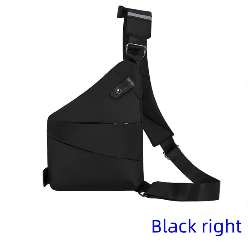 Crossbody Bag for Secure Storage - Black / Right Handed - 0 - CozyBuys
