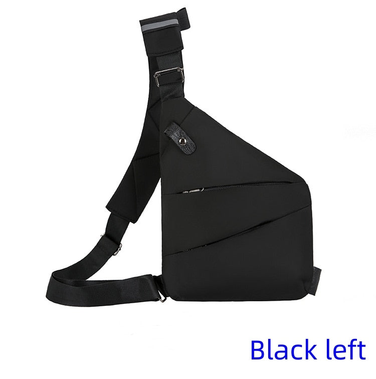 Crossbody Bag for Secure Storage - Black / Left Handed - 0 - CozyBuys