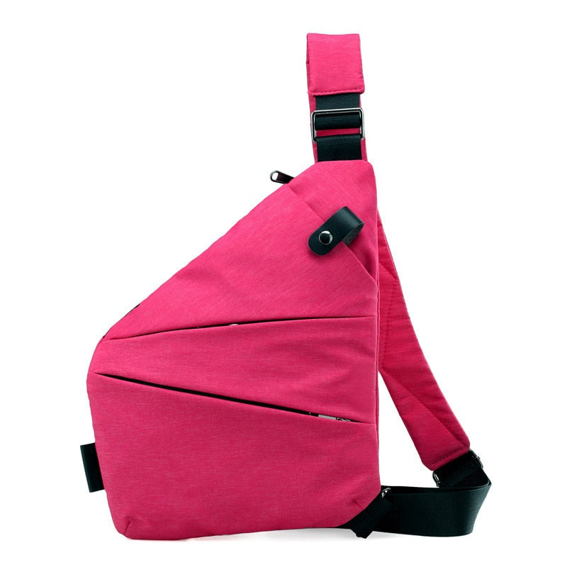 Crossbody Bag for Secure Storage - Pink / Right Handed - 0 - CozyBuys