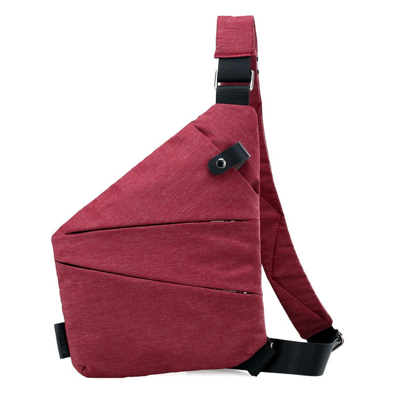 Crossbody Bag for Secure Storage - Rose Pink / Right Handed - 0 - CozyBuys