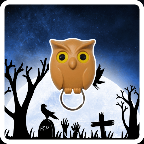 Owl Key Holder - Brown - CozyBuys