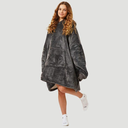 The Ultra-Soft Blanket Hoodie - Grey - CozyBuys