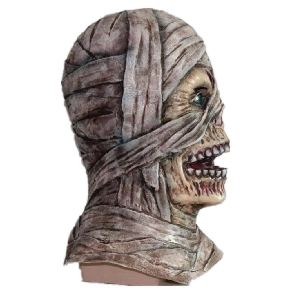 Halloween Mummy Zombie Latex Mask - Clothing - CozyBuys