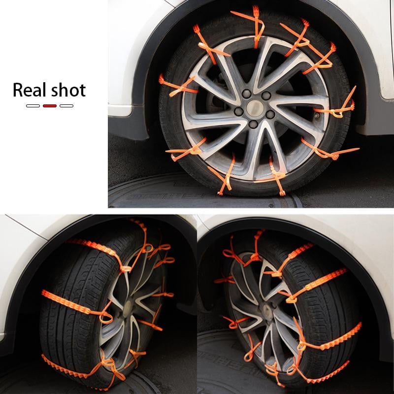Car Wheel Anti-skid Anti-slip Snow Rain Chain Tire Tyre Cable Belt - CozyBuys