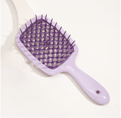Detangling Hair Brush - Soft Violet - CozyBuys