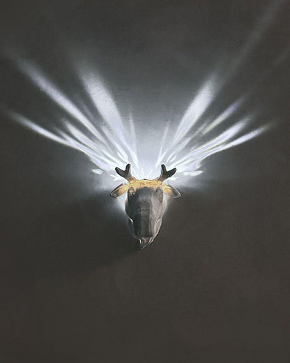 3D Printing Wall Mounted Projection Lamp - Elks - CozyBuys