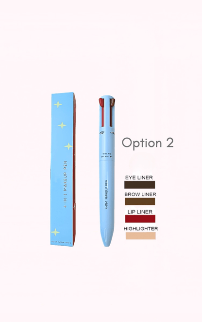 GlamPen™ - 4-In-1 Touch Up Makeup Pen (EYE LINER, BROW LINER, LIP LINER, & HIGHLIGHTER) - Health, Wellness & Beauty Care - CozyBuys