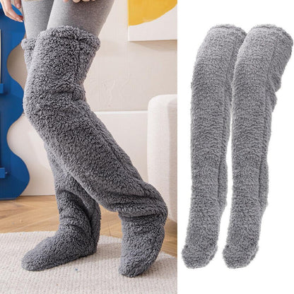 Snuggle Sock Slippers - Gray - CozyBuys