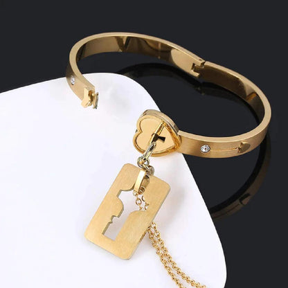 Lock and Key Jewelry Set™ - For Couples - Jewelry - CozyBuys