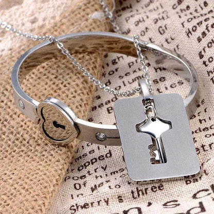 Lock and Key Jewelry Set™ - For Couples - Jewelry - CozyBuys